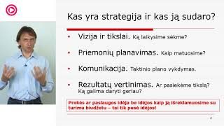 Vladas Sapranavičius - „Elektroninio verslo strategijos parengimas“